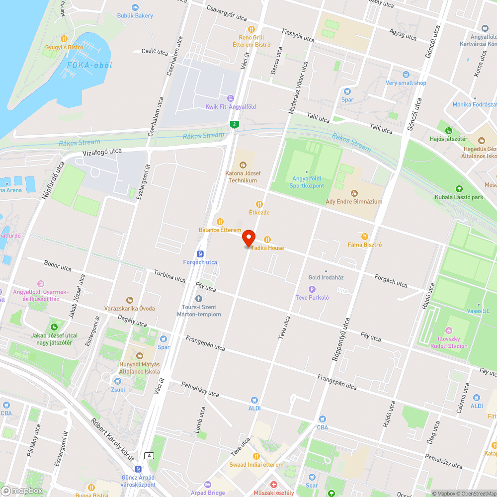 Kozlekedesi tabla bejelentés helye