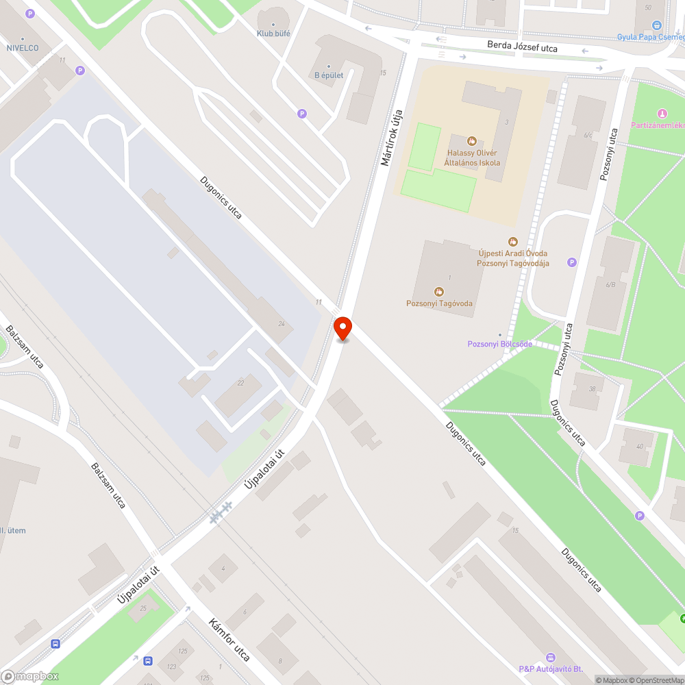 Hatalmas kátyú bejelentés helye