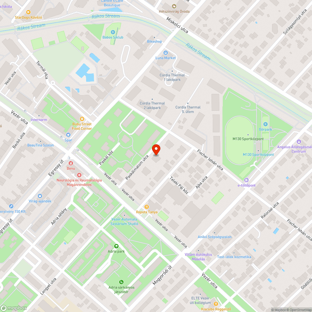 Szemét bejelentés helye