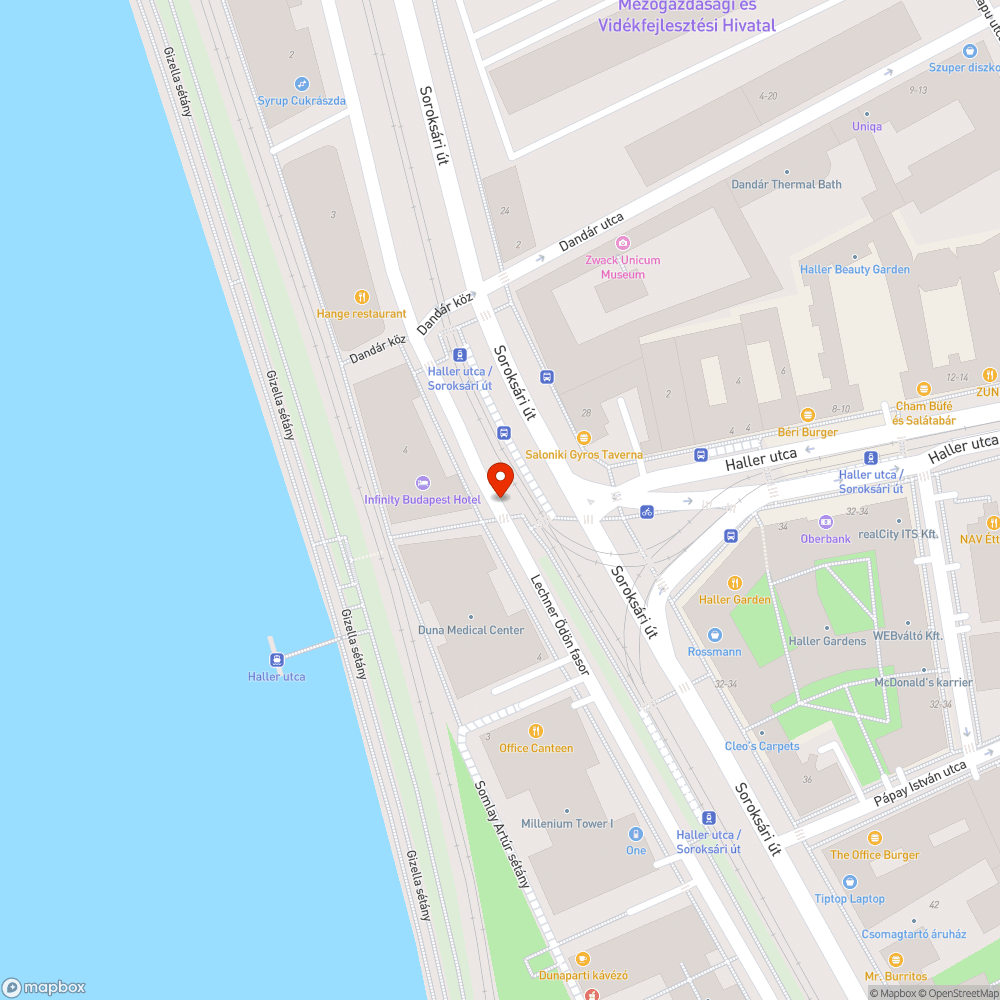 Csak egyik oldalt van nyomógomb bejelentés helye