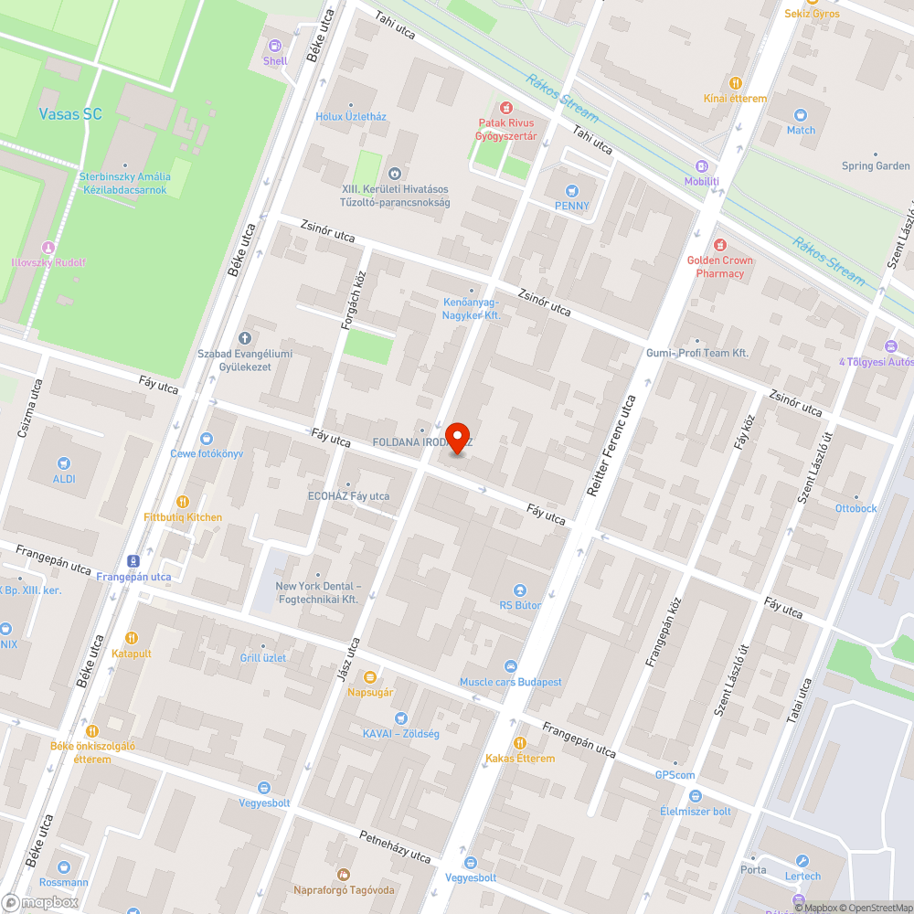 Társasházhoz érő lombkorona bejelentés helye