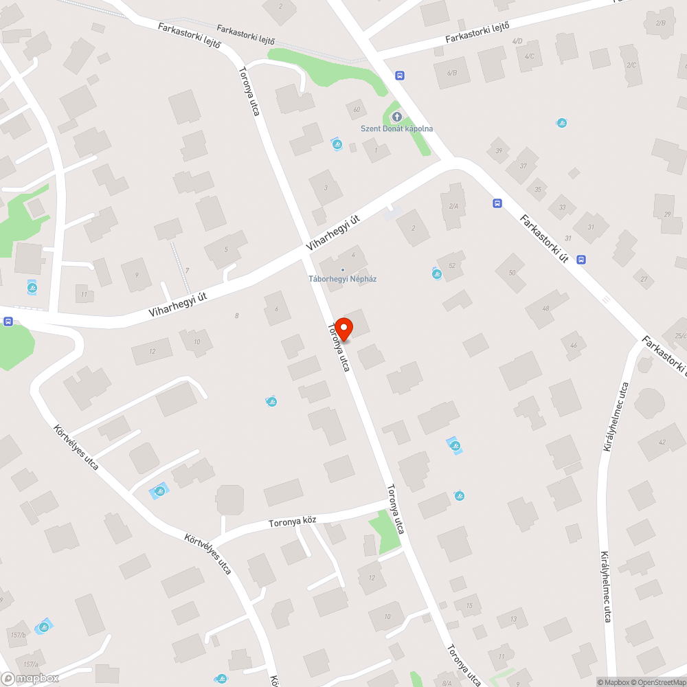 Belógó faágak bejelentés helye