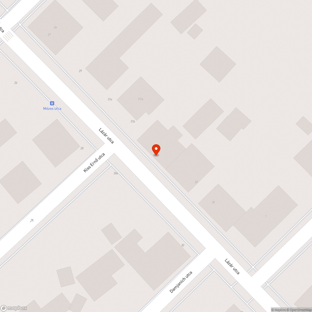 Kátyú bejelentés helye