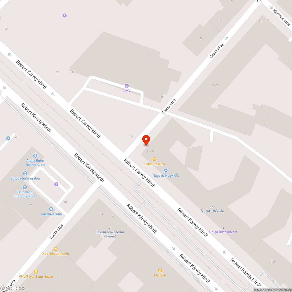 Fatuskók bejelentés helye