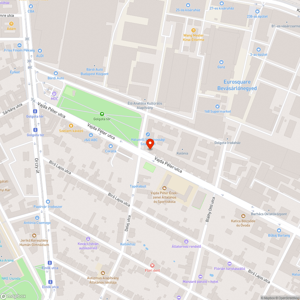 Leomlott vakolat bejelentés helye