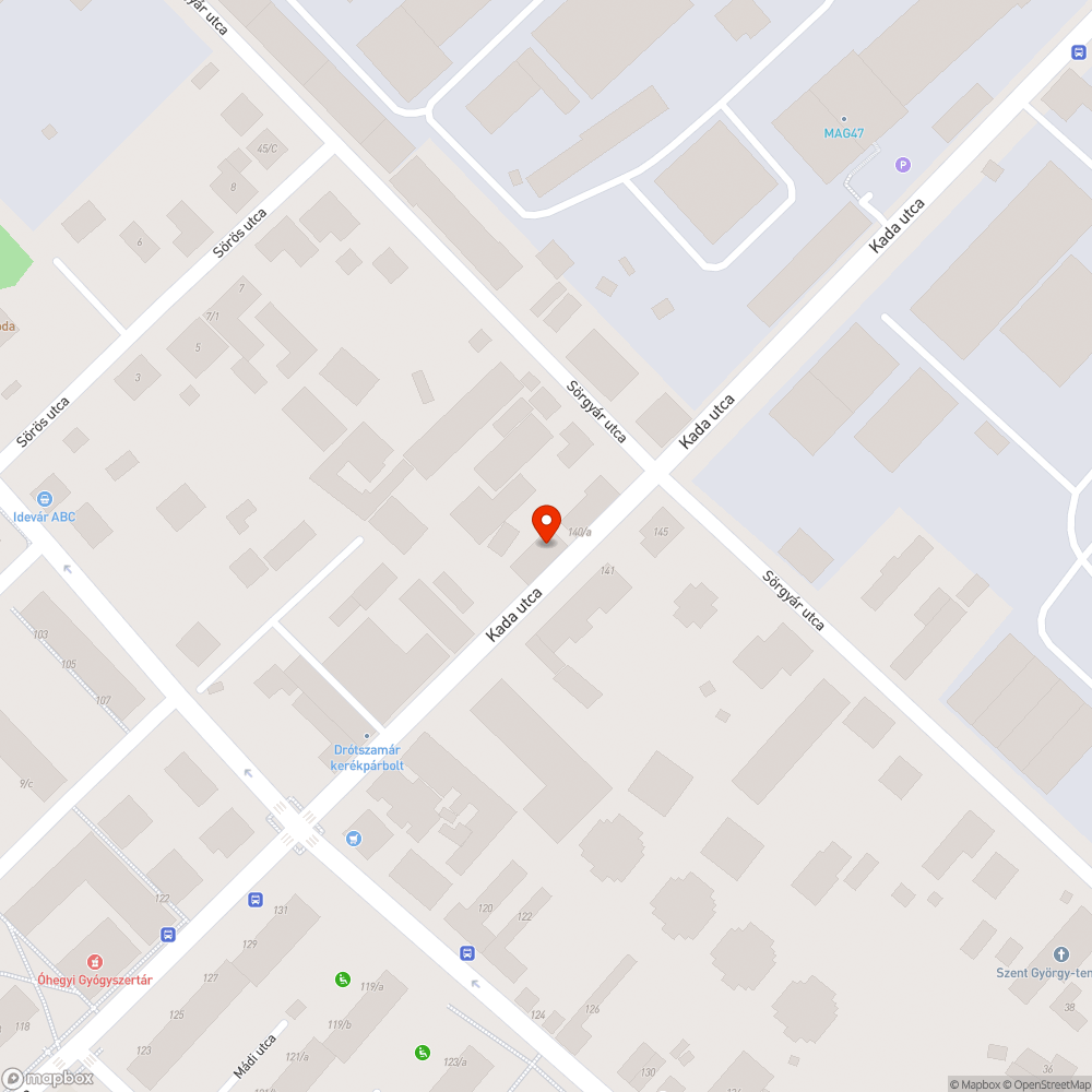 Egy graffitis koszos Elmű építmény bejelentés helye