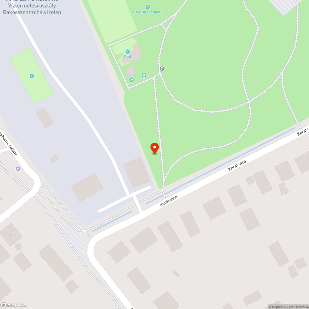 Levert csempe bejelentés helye