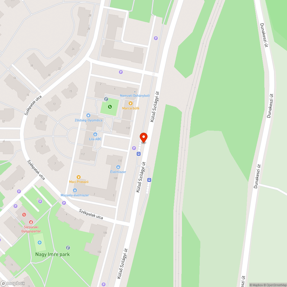 Kátyús járda Káposztásmegyeren bejelentés helye