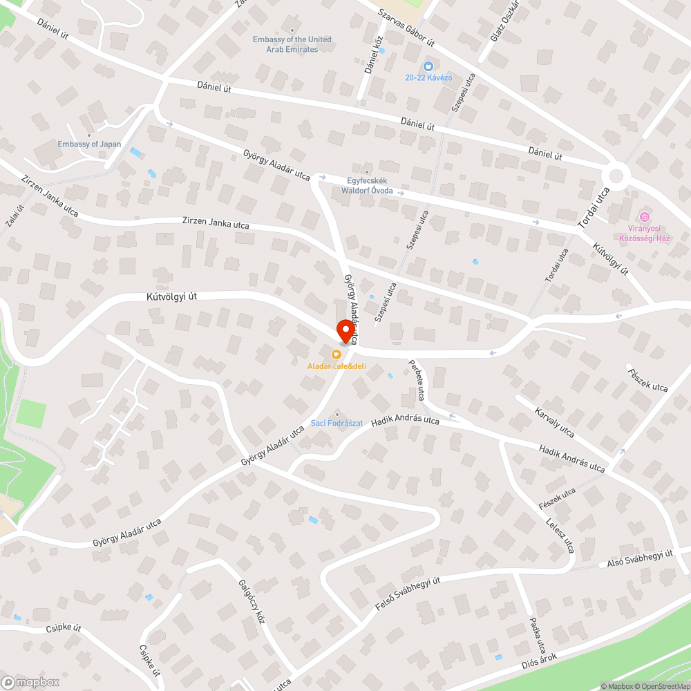 Zebra hiánya bejelentés helye