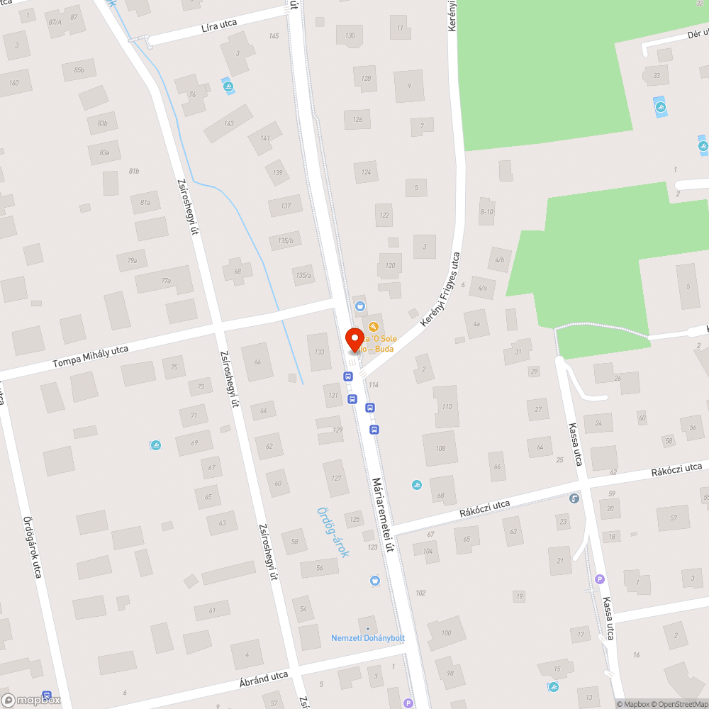 Megdőlt tükör és elfordult tábla bejelentés helye