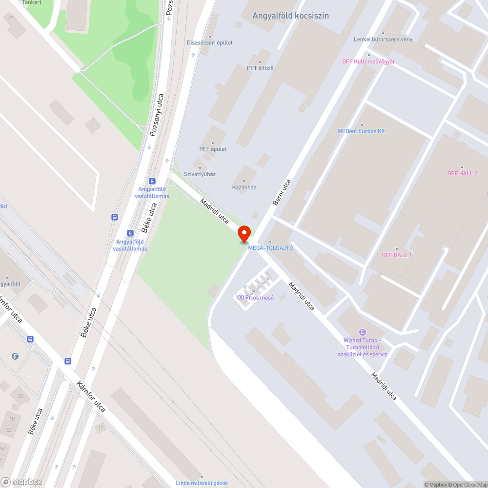 Szemétlerakás Berlini utca bejelentés helye