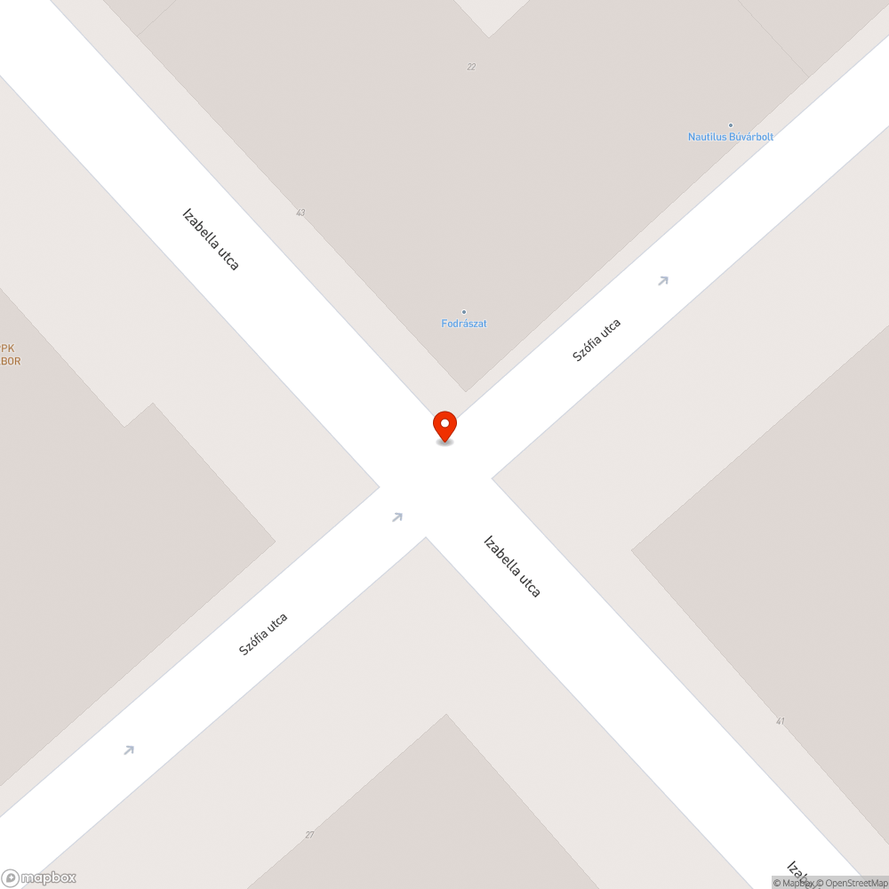 Eltakart STOP tábla bejelentés helye