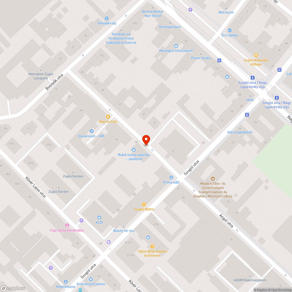 Járdára belógó, zavaró növényzet bejelentés helye