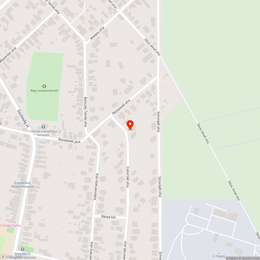 Kidőlt útjelző oszlop bejelentés helye