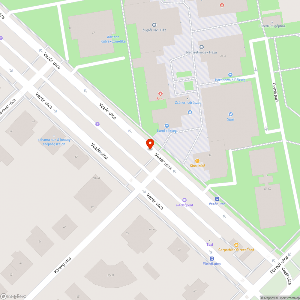 Hiányzó üveghulladék gyűjtő kuka bejelentés helye