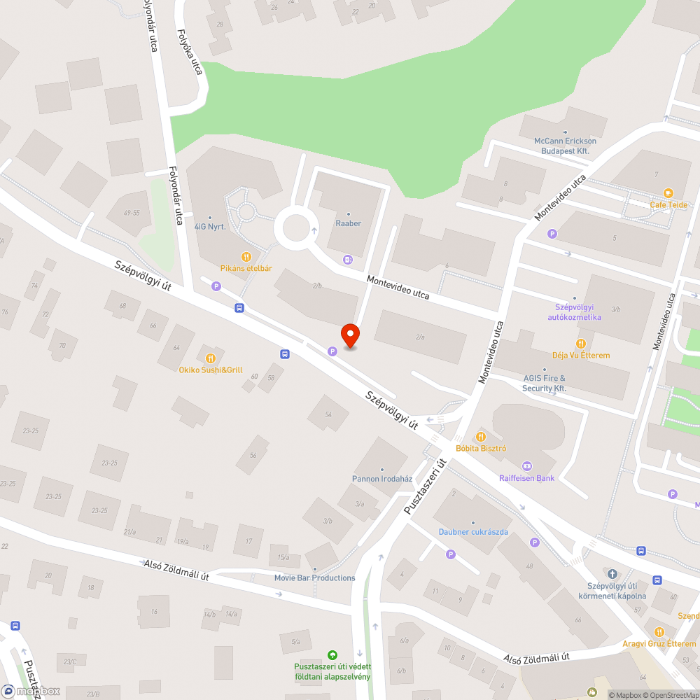 Használhatatlan állapotú gödrös, árkos parkoló bejelentés helye