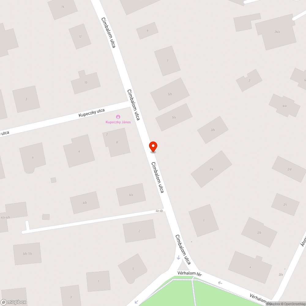 Felhólyagosodott járda bejelentés helye