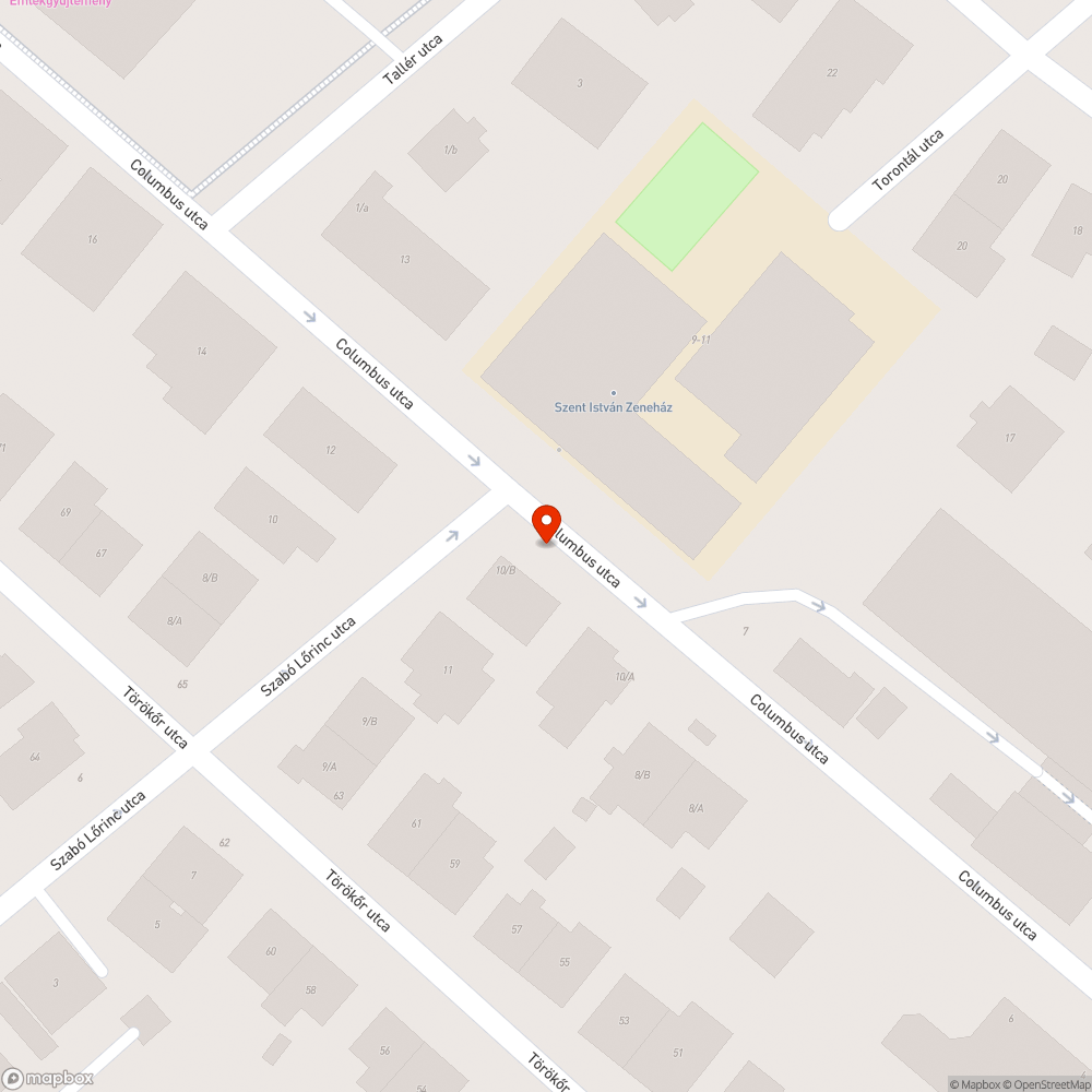 Kidöntött tábla bejelentés helye