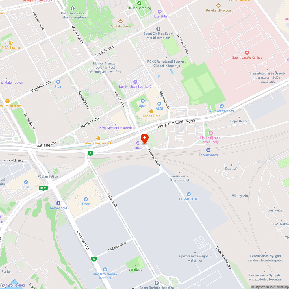 Szemét közterületen bejelentés helye