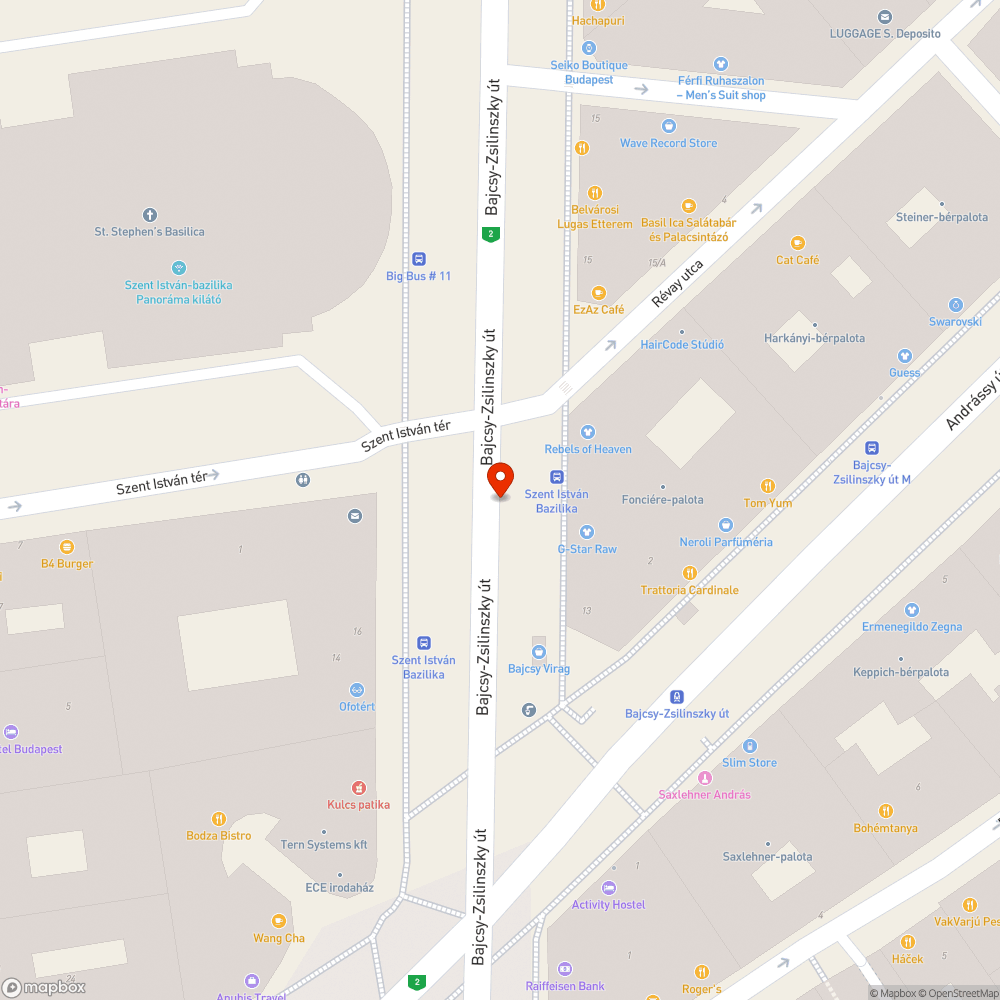 Az út eresz magasabb, mint az út bejelentés helye