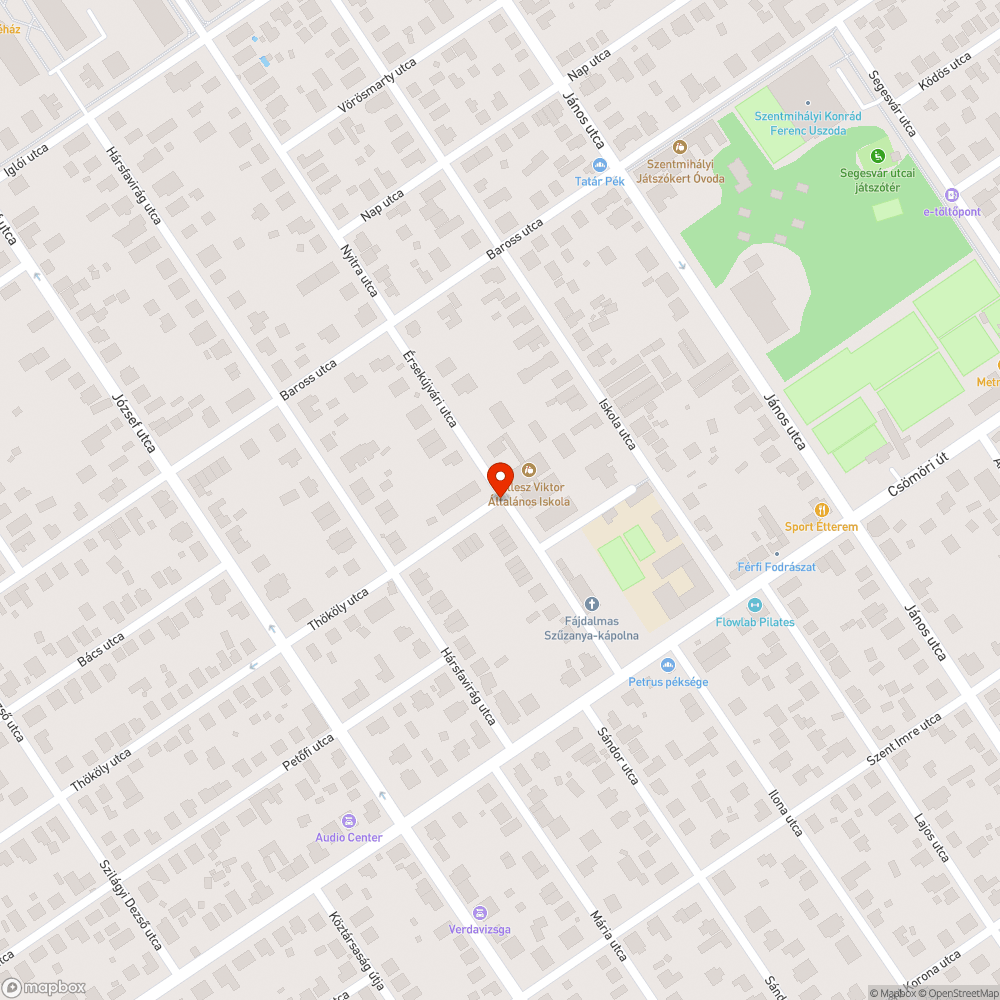 Nincs közvilágítás bejelentés helye