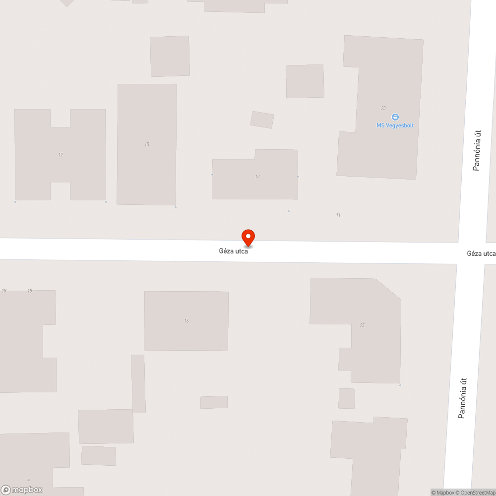 Kátyús út bejelentés helye