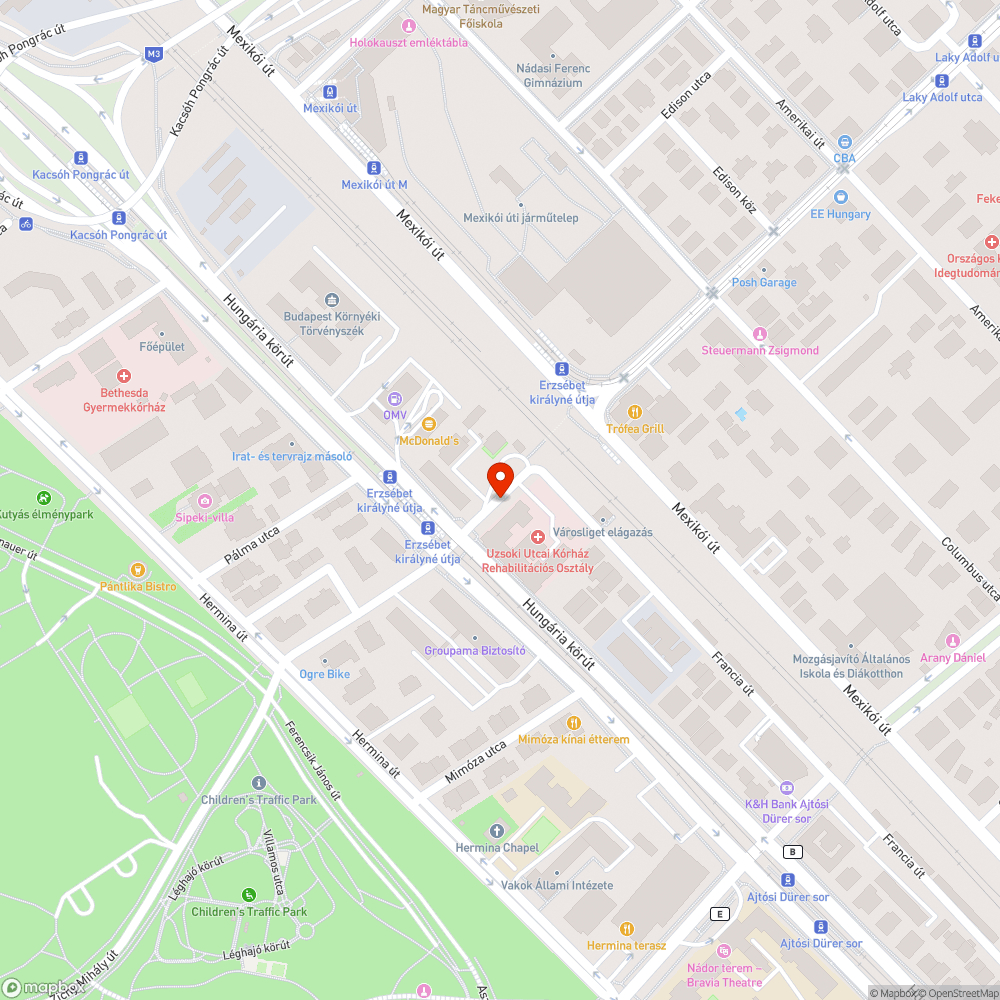 Töredezett peronszegély bejelentés helye