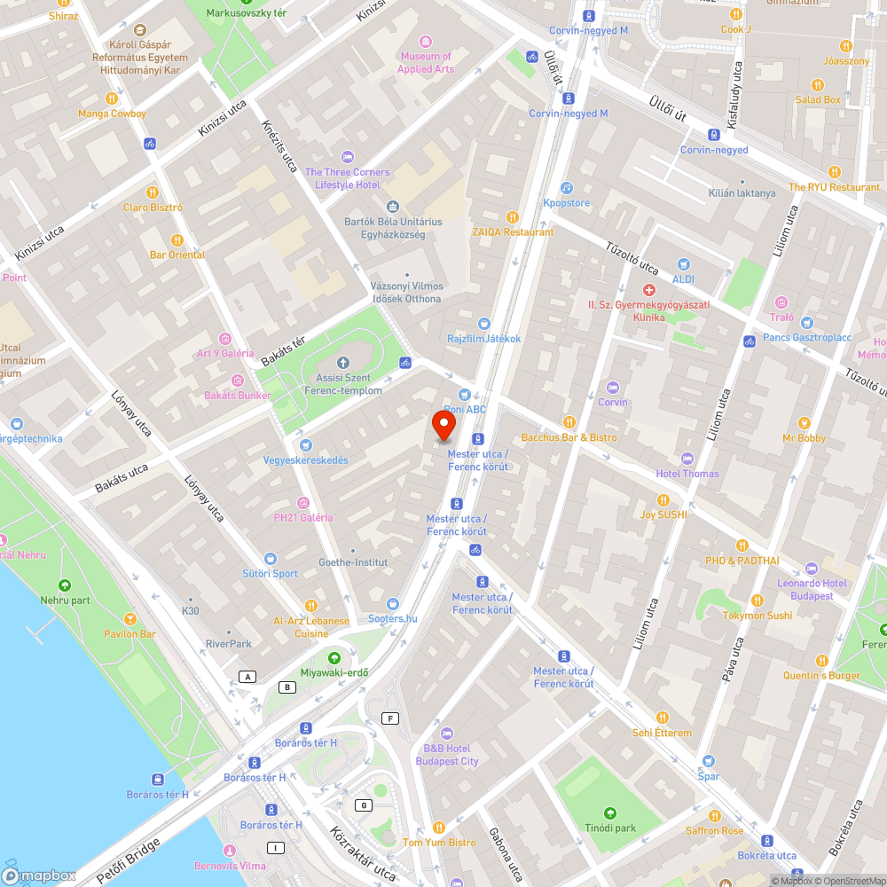 Fekvő oszlop bejelentés helye