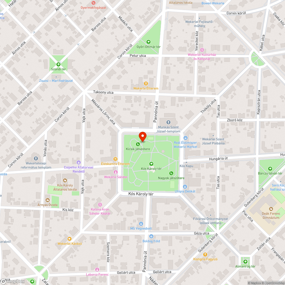 Törött játék bejelentés helye