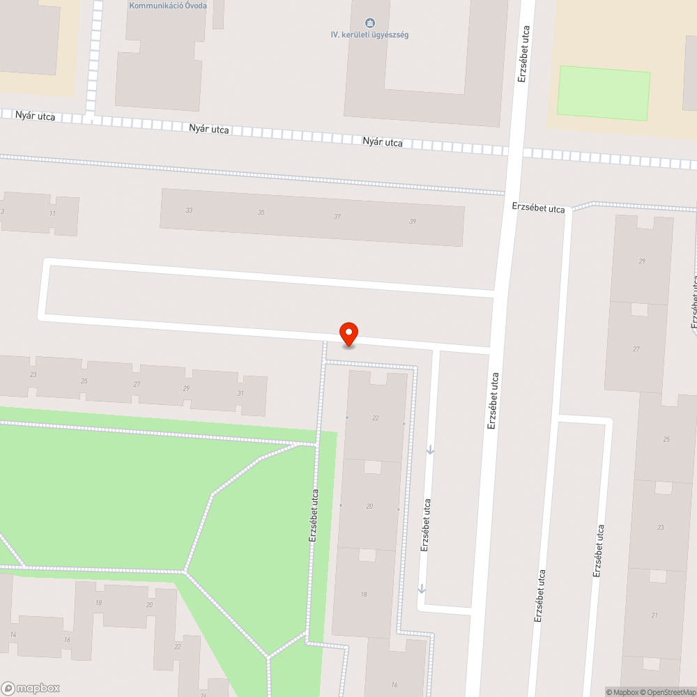 Nagy kátyú bejelentés helye