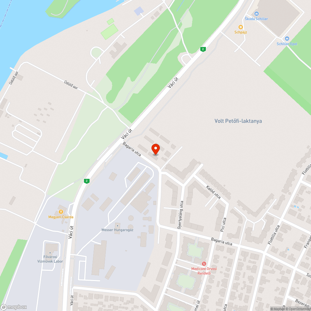 Leszakadt oszlopboritás bejelentés helye