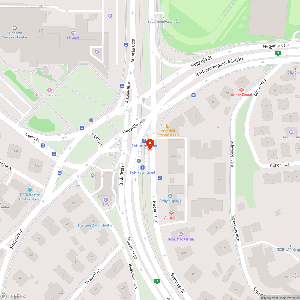 Hiányzó fa bejelentés helye