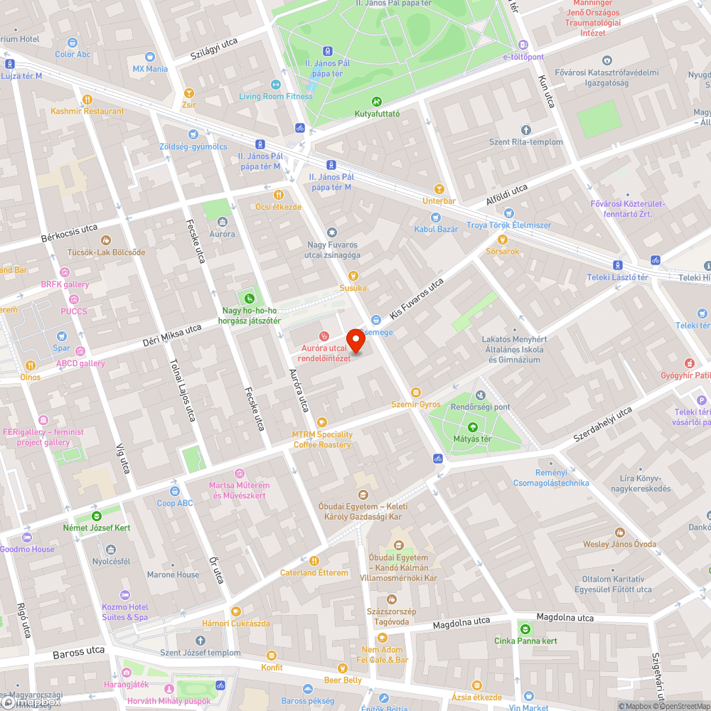 Besüllyedt aknafedél bejelentés helye