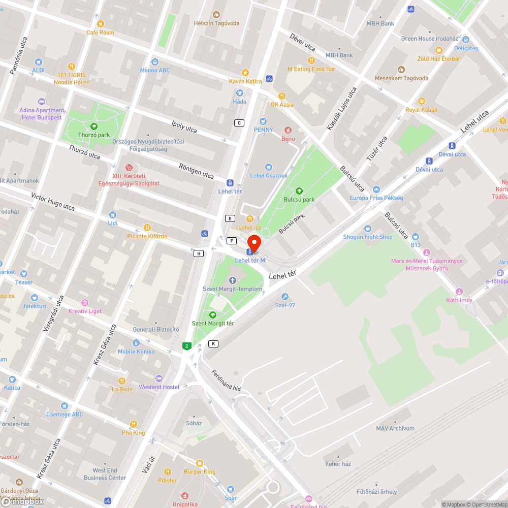 Megáll a víz a buszmegállóban bejelentés helye