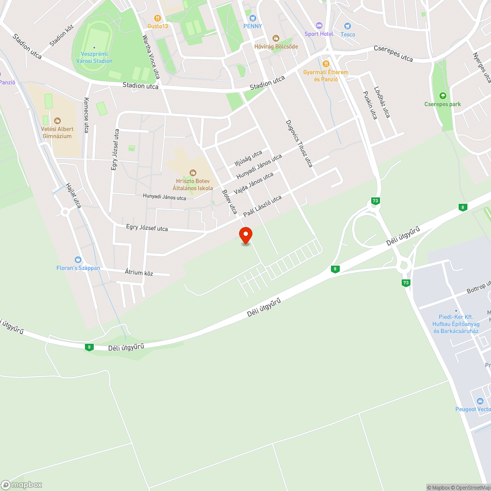 Kutyafuttató kapuk bejelentés helye