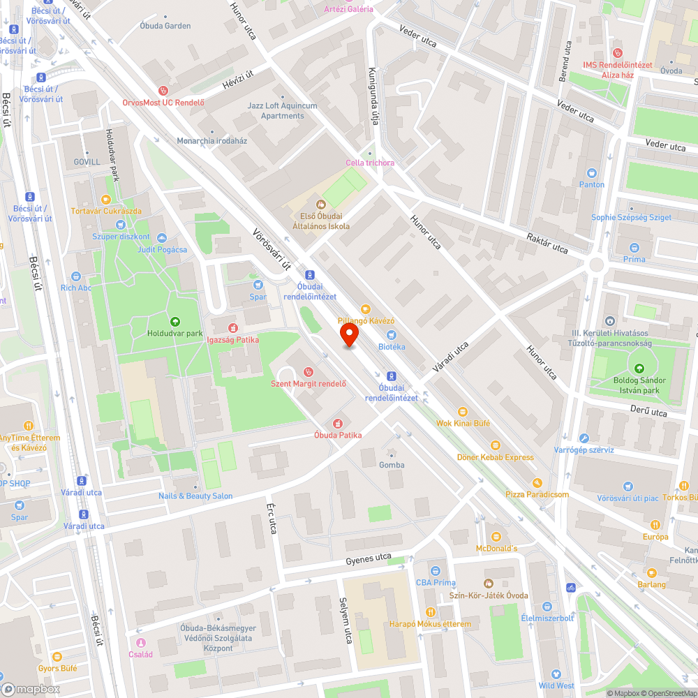 Rendelőintézet parkolója borzasztó szemetes bejelentés helye