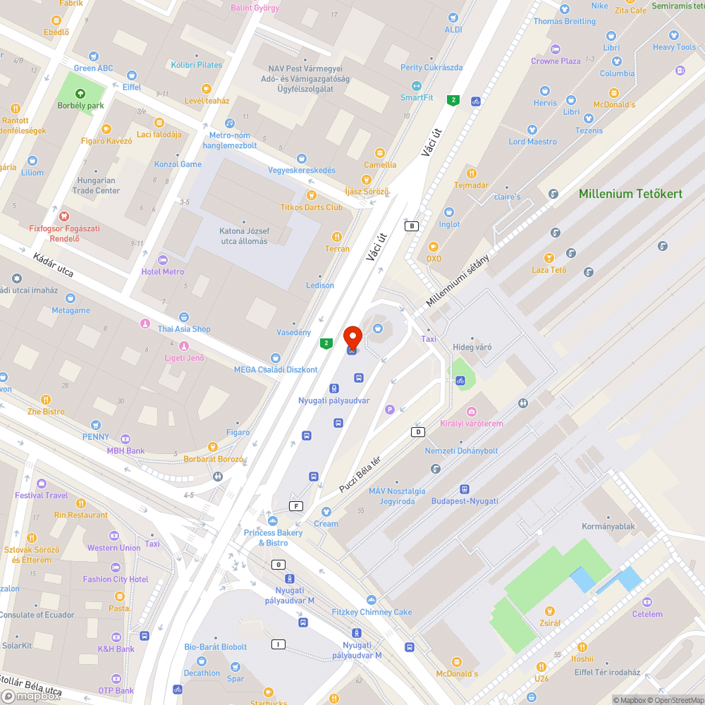 Középen hiányos fedlap bejelentés helye