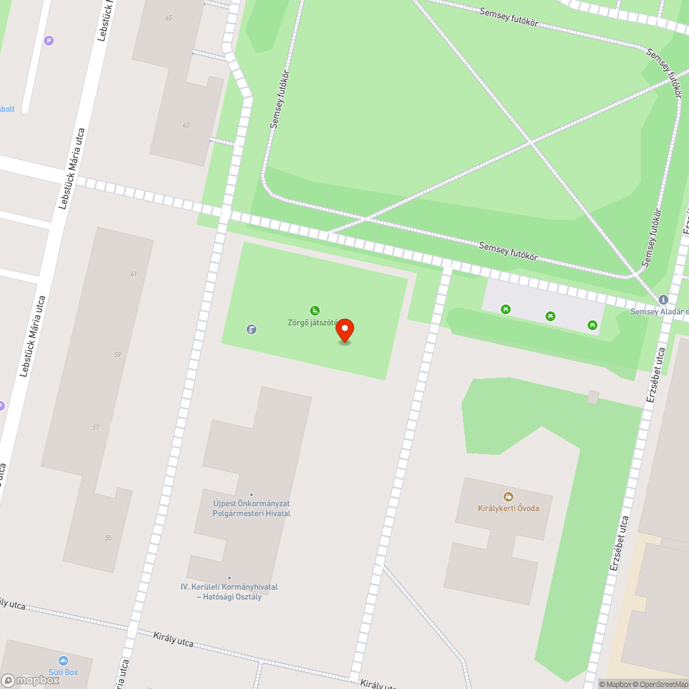 Letört ülőkéjű pad Újpest Zörgő játazótéren bejelentés helye