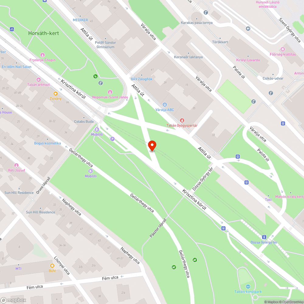 Hiányzó forgalomtechnikai tükör bejelentés helye