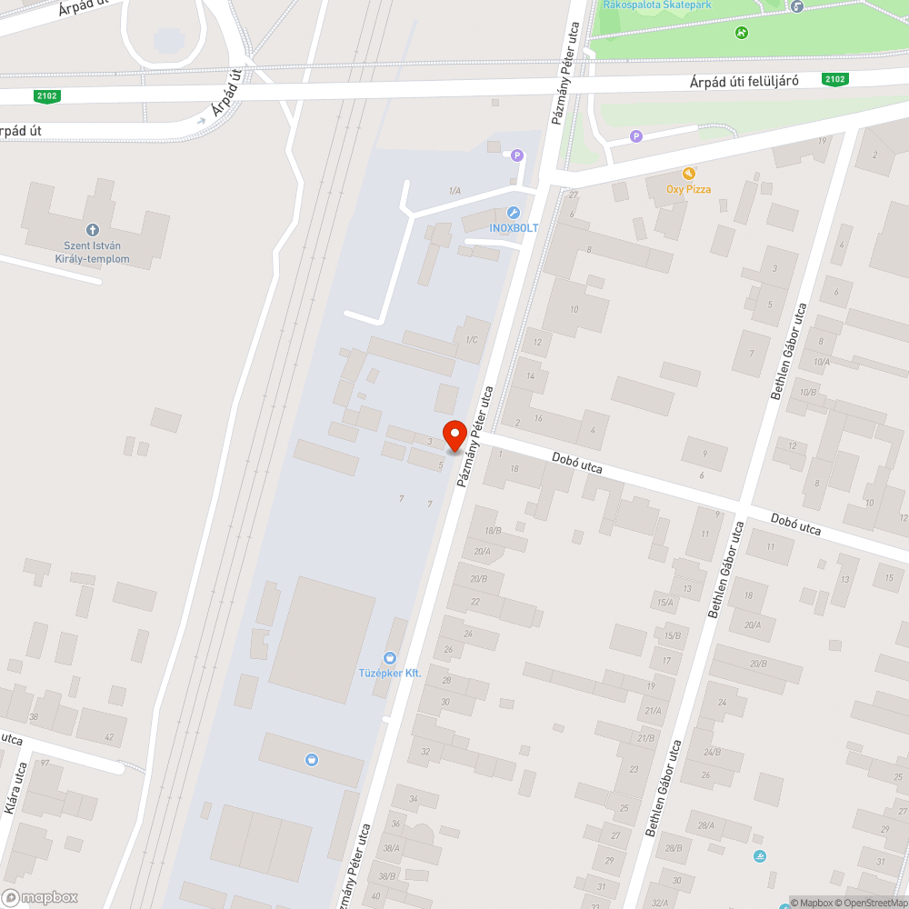 Lejárt, kivont Multipla Pázmány Péter út bejelentés helye