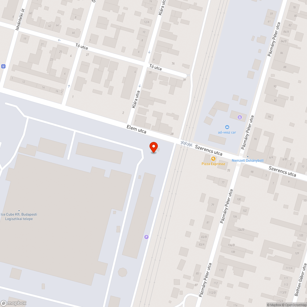 Szemétlerakás bejelentés helye