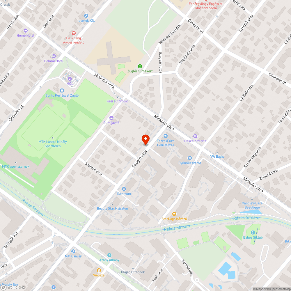 Zöld(fű) hiánya, szabálytalanul parkoló autók bejelentés helye