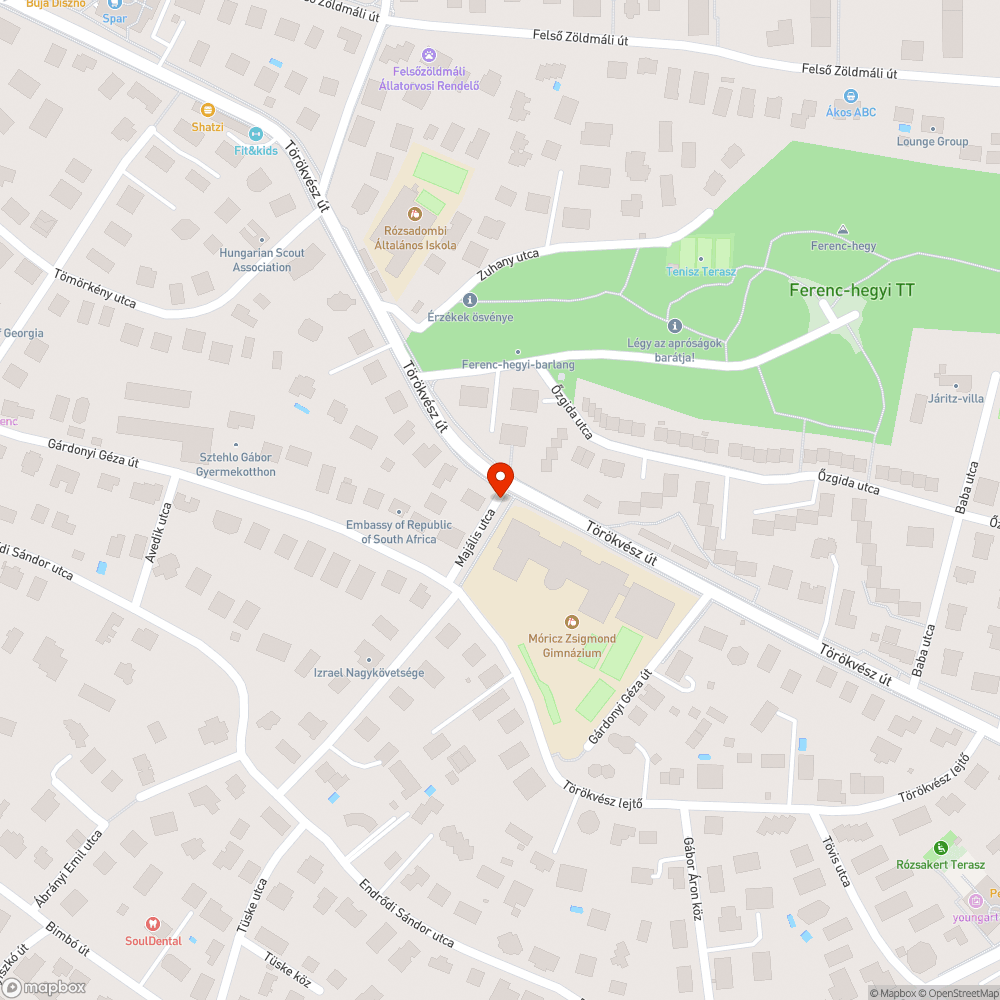 Közvilágítás bejelentés helye