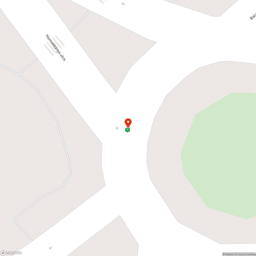 Feltöredezett, kátyús útfelület bejelentés helye