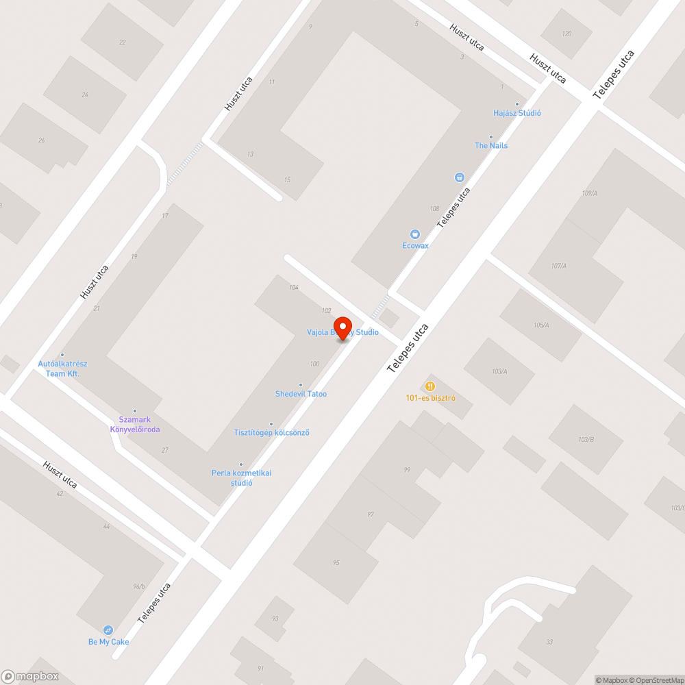 Tragikus állapotú kutyagyűjtő bejelentés helye