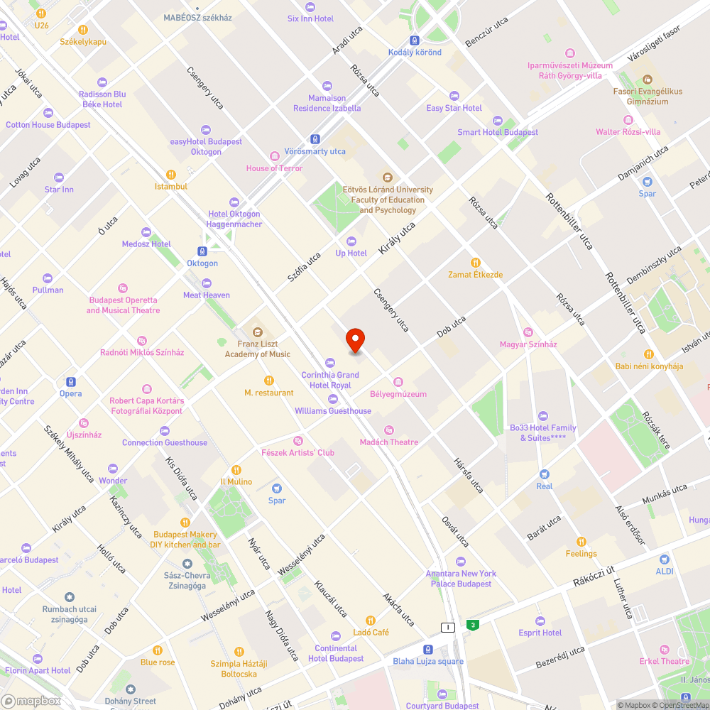 Futárdroszt bejelentés helye