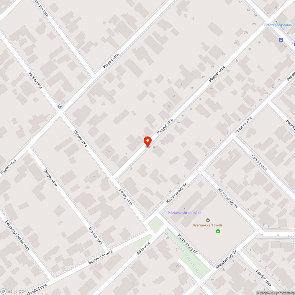 Fatuskók bejelentés helye