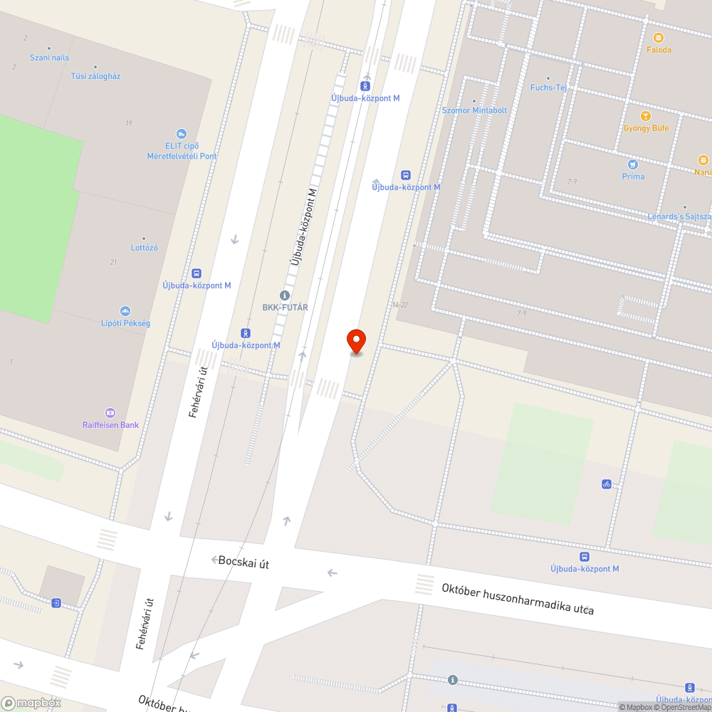 Leszakadt peremű virágláda bejelentés helye