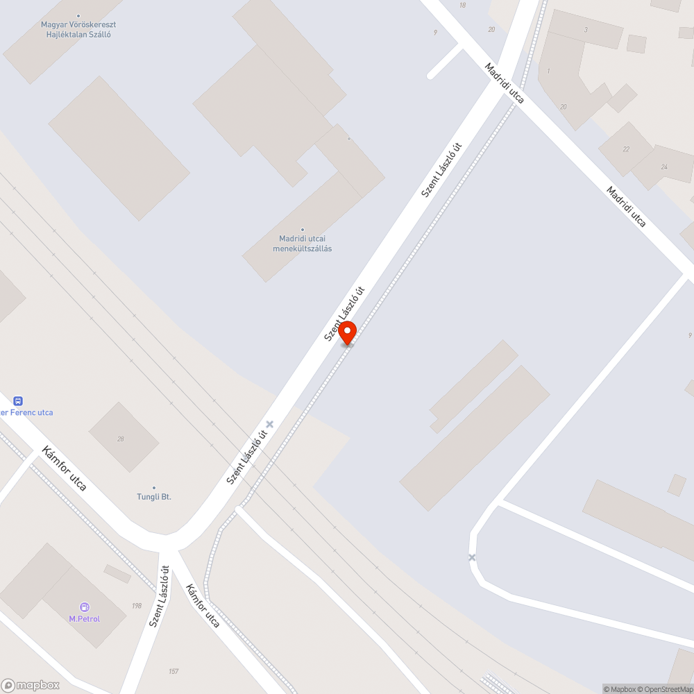 Roncs bejelentés helye