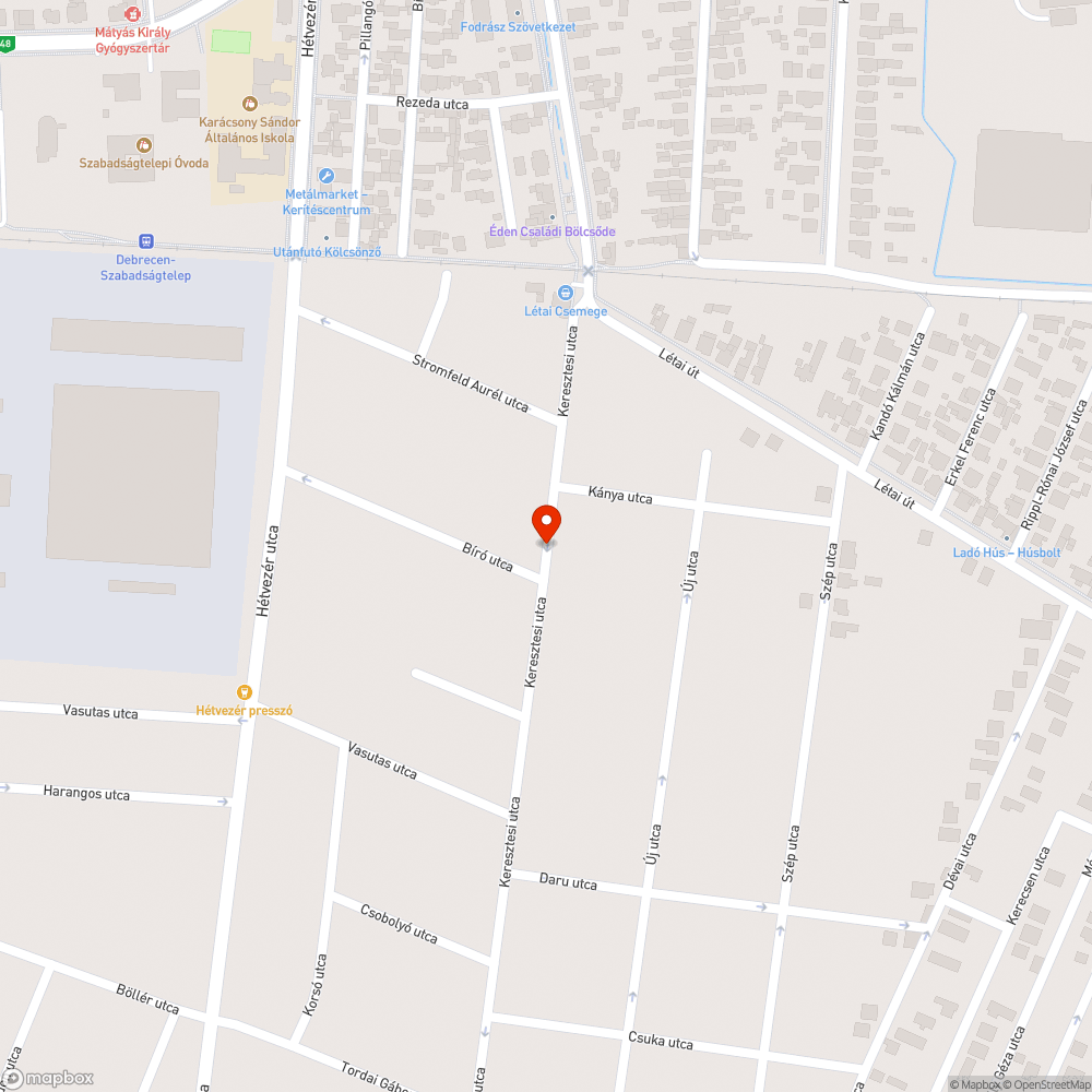 Közterületen lévő fa gallyazása bejelentés helye